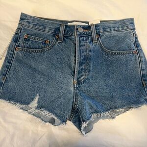 Denim Forum Blue Jean Shorts